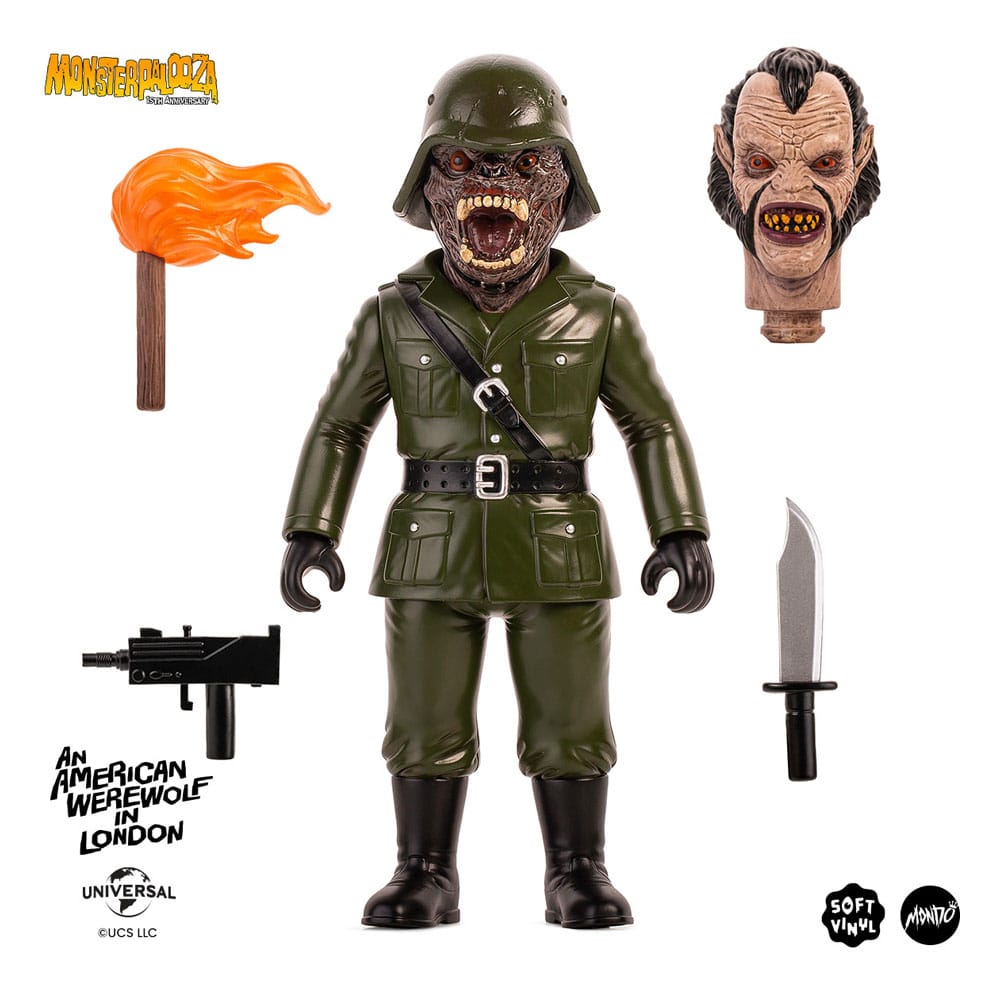 American Werewolf in London Nightmare Demon Mutant 25 cm Soft Vinyl Figure