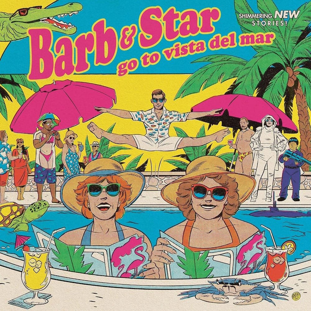Barb And Star Go To Vista Del Mar Original Soundtrack OMPS Pink and Yellow Culotte