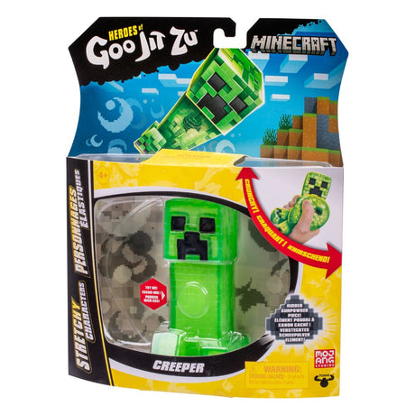 Minecraft Heroes of Goo Jit Zu Meteor Madness Stretch Figure Creeper 12 cm