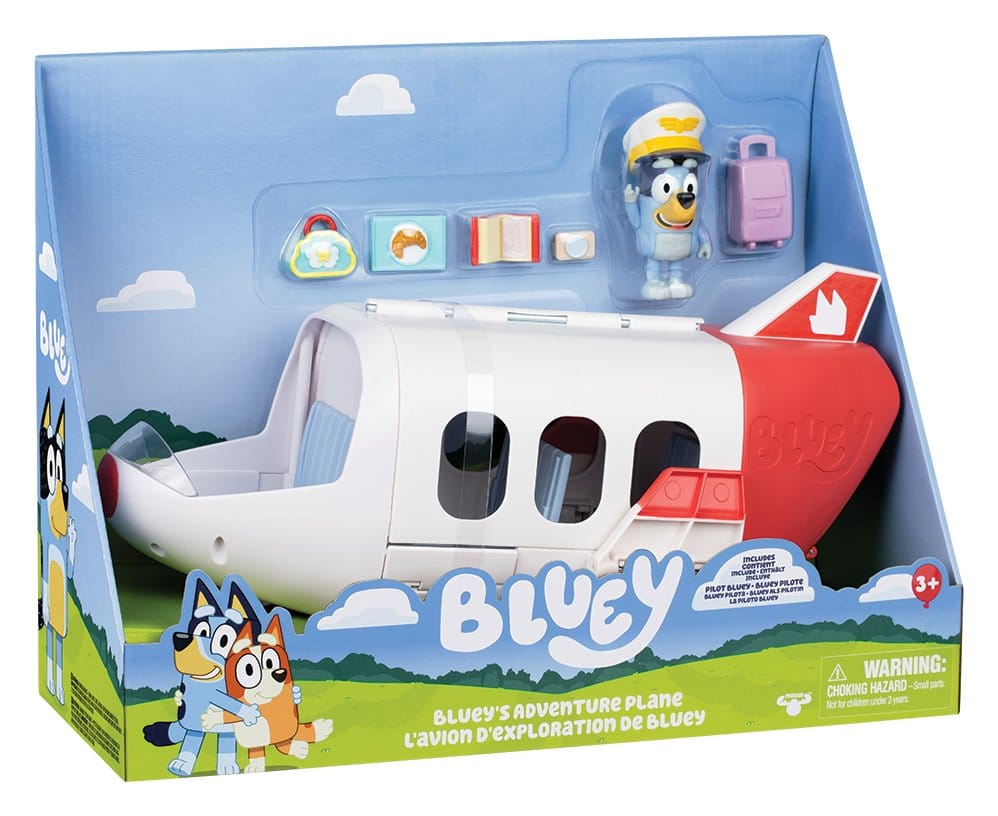 Bluey Playset Private Jet