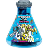 Mr. Beast Lab Hybrids Series 2 Mini Figuren 2er-Pack Lab-Bot vs Gid Skeleton 11 cm