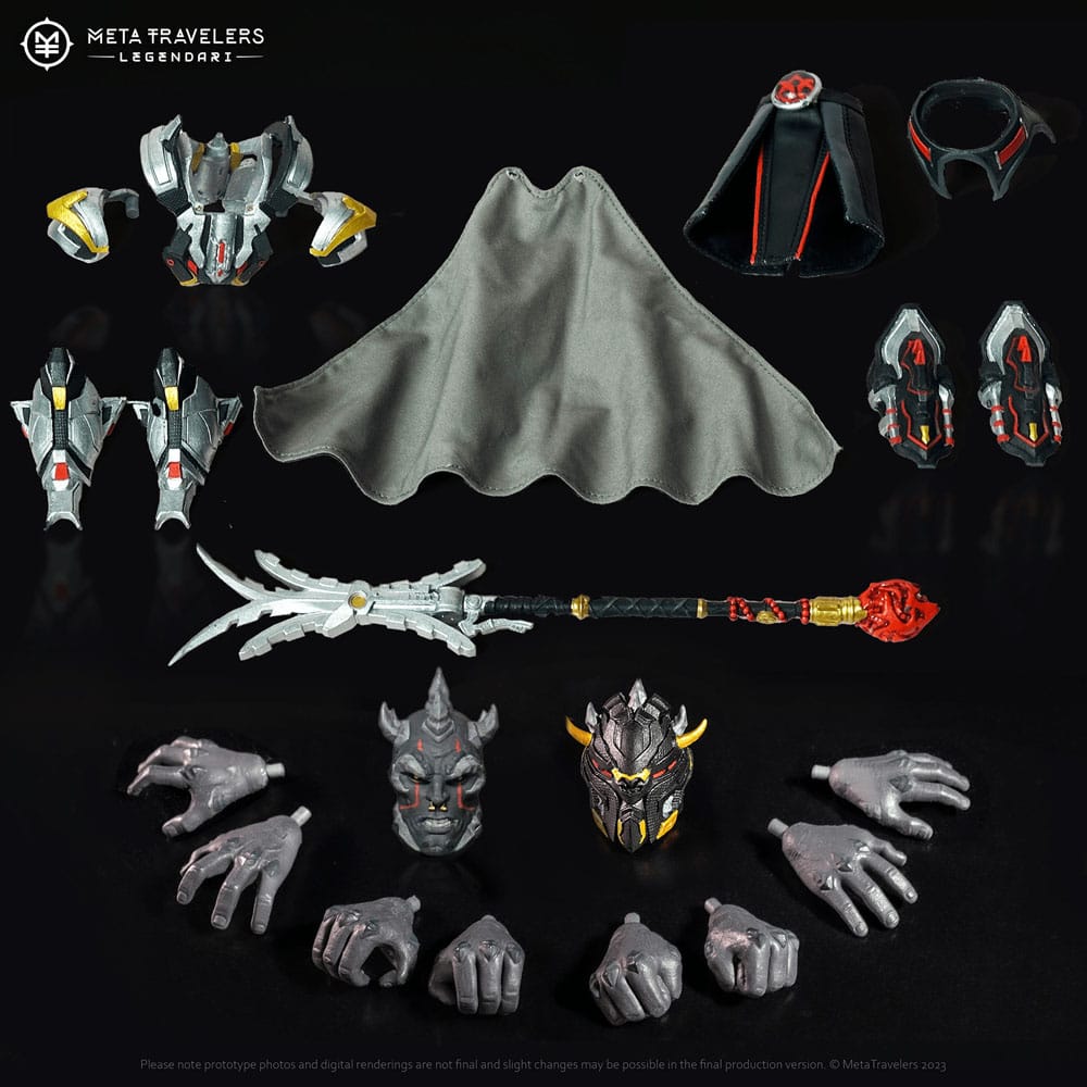 Legendari Kael Darkhelm 18 cm 1/10 Action Figure