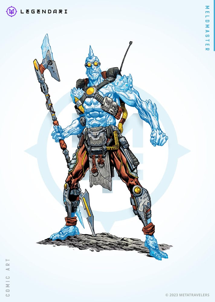 Legendari Meld Master 18 cm 1/10 Action Figure