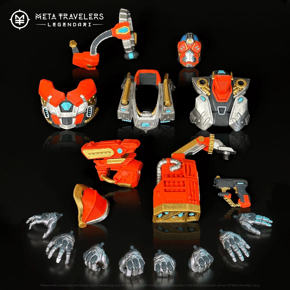 Legendari Nekzus 18 cm 1/10 Action Figure