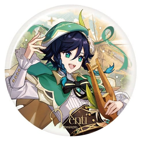 Genshin Impact Anniversary Celebration Series Pin Badge Venti 6th Anniversary 7 cm
