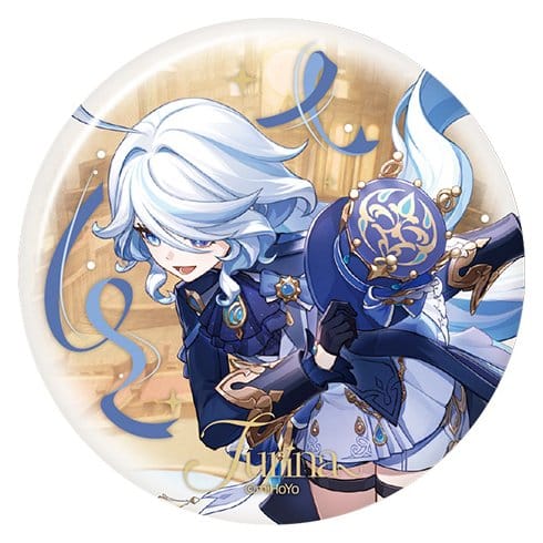 Genshin Impact Anniversary Celebration Series Pin Badge Furina 6th Anniversary 7 cm
