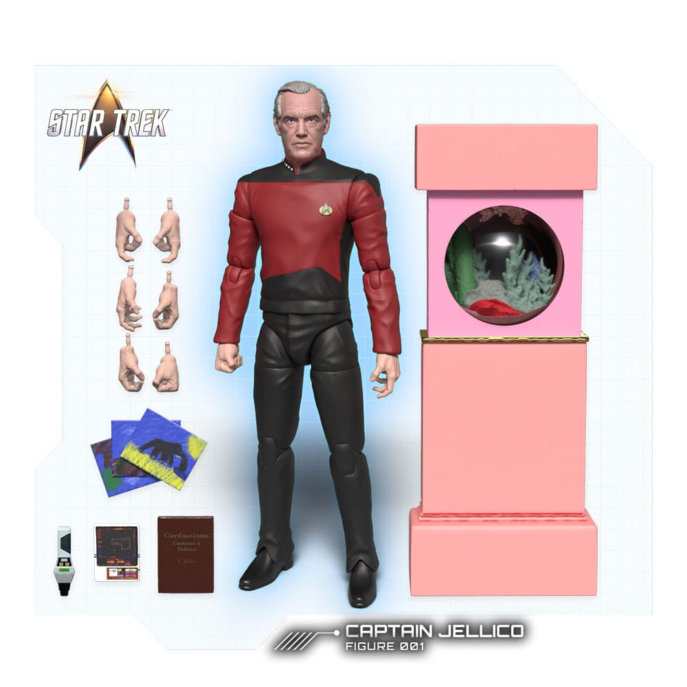 Star Trek: The Next Generation Action Figure 1/12 Captain Jellico 16 cm