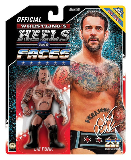 Zombie Sailor's Toys Action Figure CM PUNK Heels and Faces 11 cm