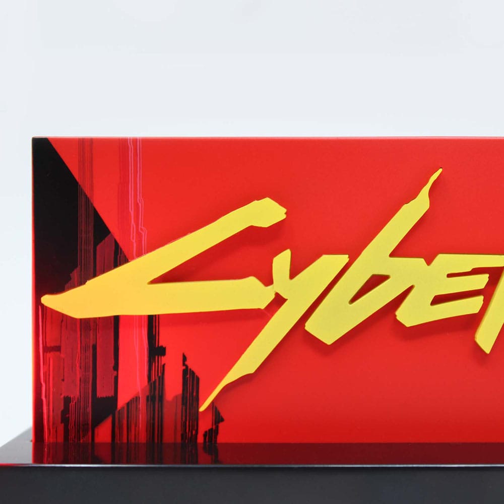 Cyberpunk Edgerunner Phantom Edition LED-Light Logo 22 cm