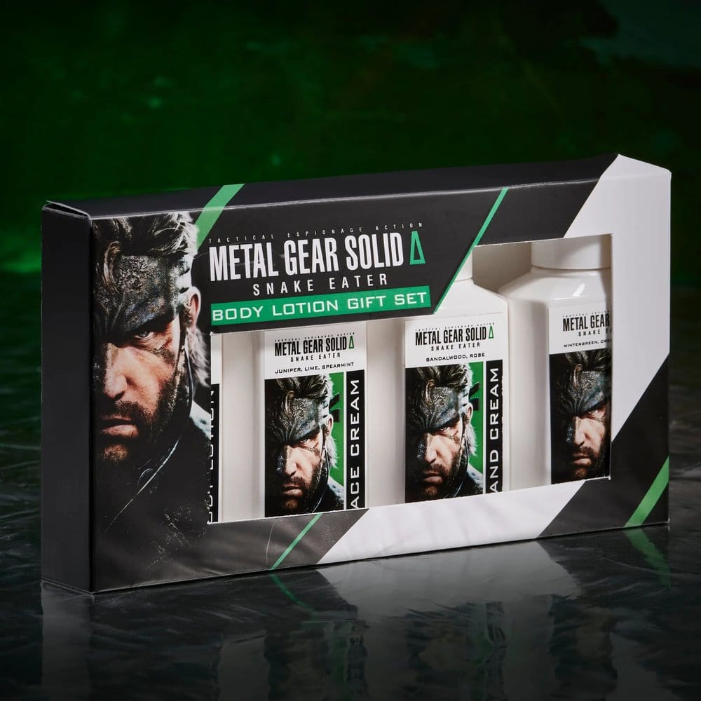 Metal Gear Solid Gift Set Body Lotion