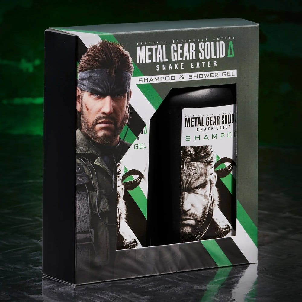 Metal Gear Solid Gift Set Shower Gel & Shampoo