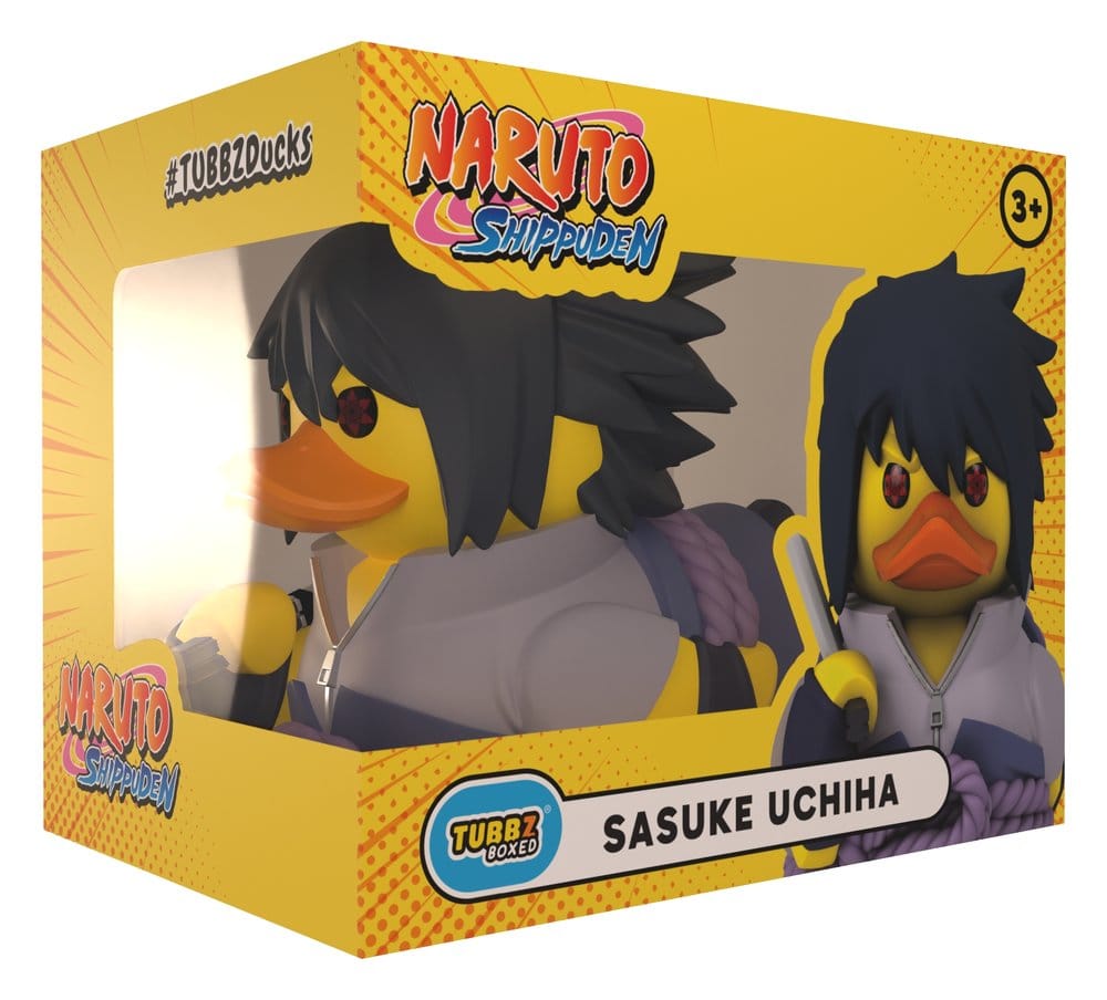 Naruto Shippuden Tubbz PVC Figure Sasuke Uchiha Boxed Edition 10 cm
