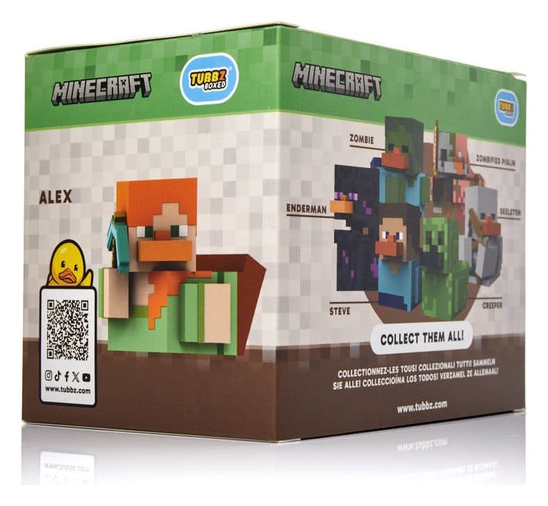 Minecraft Tubbz PVC Figure Alex Boxed Edition 10 cm