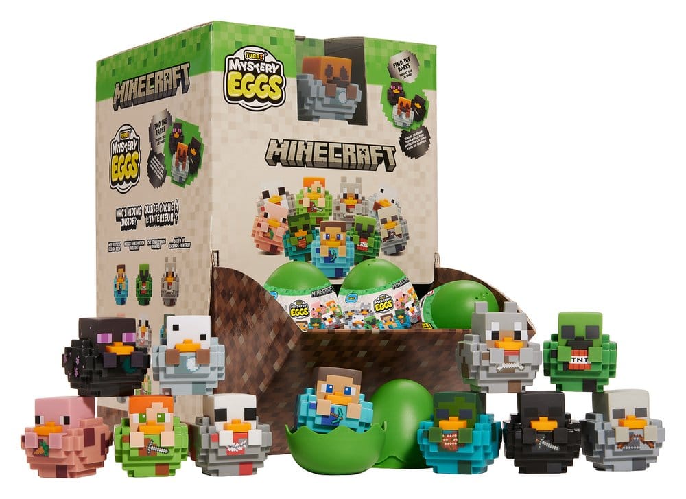 Minecraft Tubbz Mini Figures Blind Box Display (36)