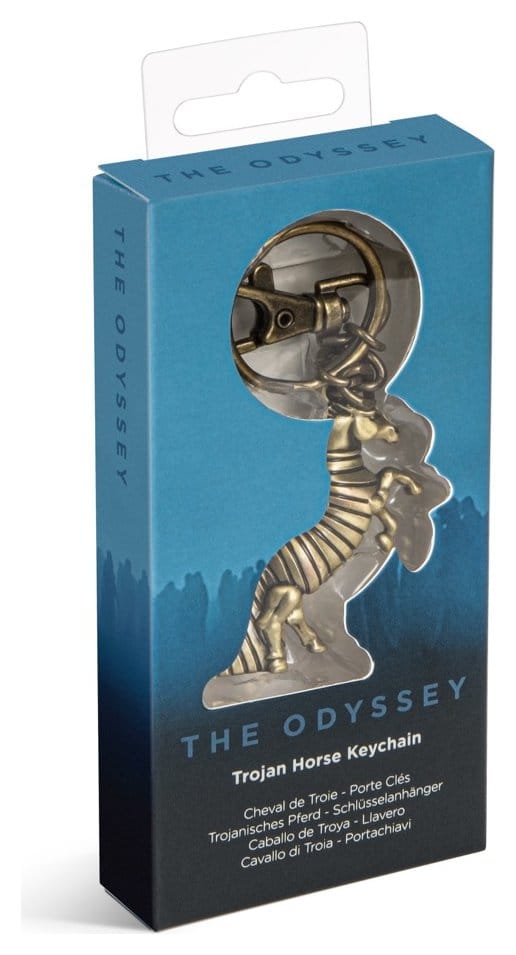The Odyssey (2026) Keychain Trojan Horse 14 cm