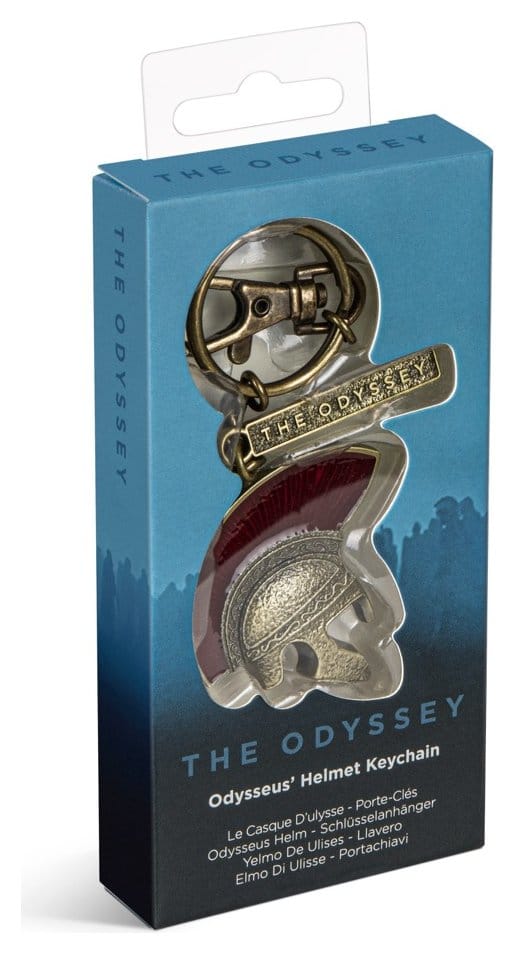 The Odyssey (2026) Keychain Odysseus' Helmet 14 cm