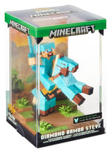 Minecraft Figure Diorama Diamond Armor Steve and Horse 18 cm