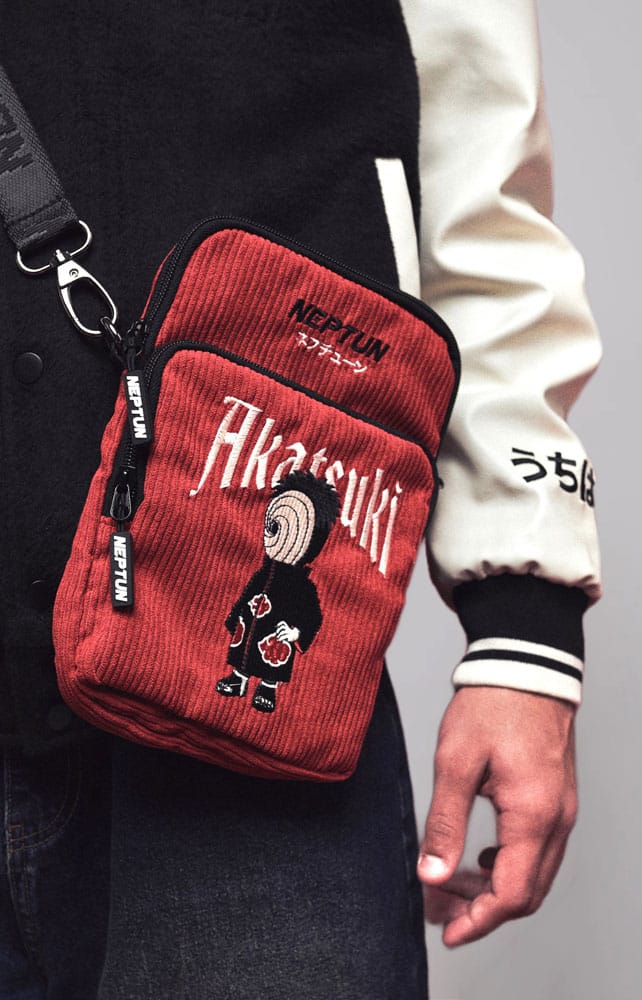 Naruto Shippuden Red Crossbody Bag