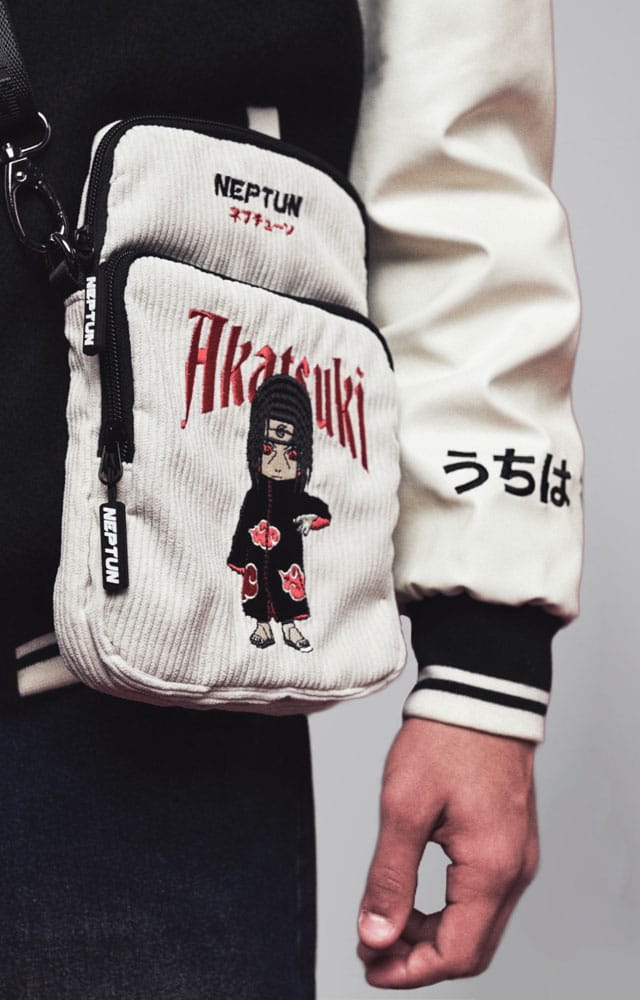 Naruto Shippuden White Crossbody Bag