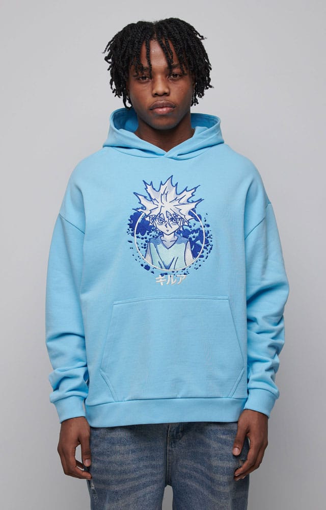 Hunter x Hunter Blue Graphic Hooded Sweater