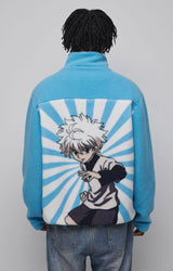 Hunter x Hunter Blue Fleece Jacket