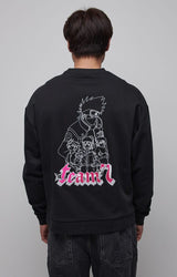 Naruto Shippuden Graphic Black Sweatshirt