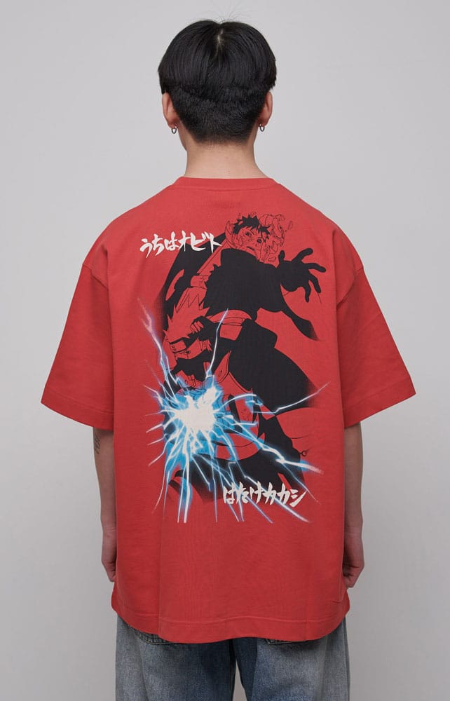 Naruto Shippuden Graphic Red T-Shirt