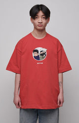 Naruto Shippuden Graphic Red T-Shirt
