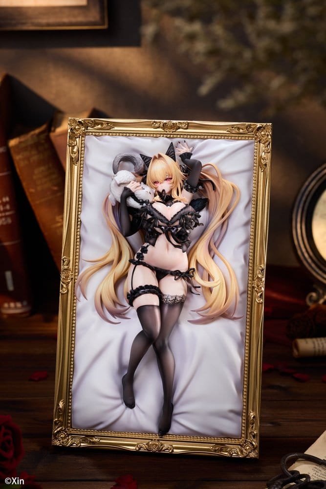 Original Character PVC Figure 1/7 Stella Black Cat Ver. Illustrated by Xin 27 cm