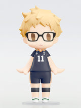 Haikyu!! HELLO! GOOD SMILE Action Figure Kei Tsukishima 10 cm