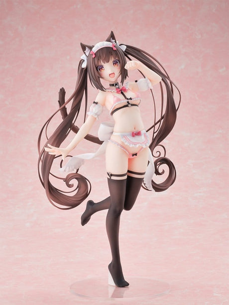 Nekopara PVC Figure 1/5.5 Chocola Micro Bikini Maid -STD Edition- 30 cm