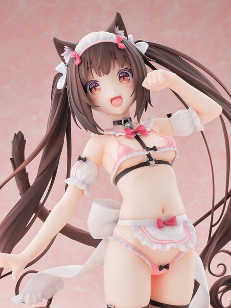 Nekopara PVC Figure 1/5.5 Chocola Micro Bikini Maid -STD Edition- 30 cm