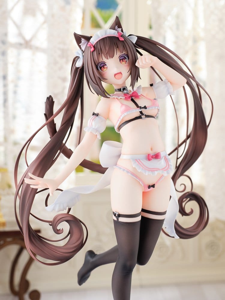 Nekopara PVC Figure 1/5.5 Chocola Micro Bikini Maid -STD Edition- 30 cm