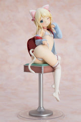 Hatsukoi Ribbon PVC Figure 1/6 Yuu White cat Ver. 25 cm