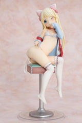 Hatsukoi Ribbon PVC Figure 1/6 Yuu White cat Ver. 25 cm