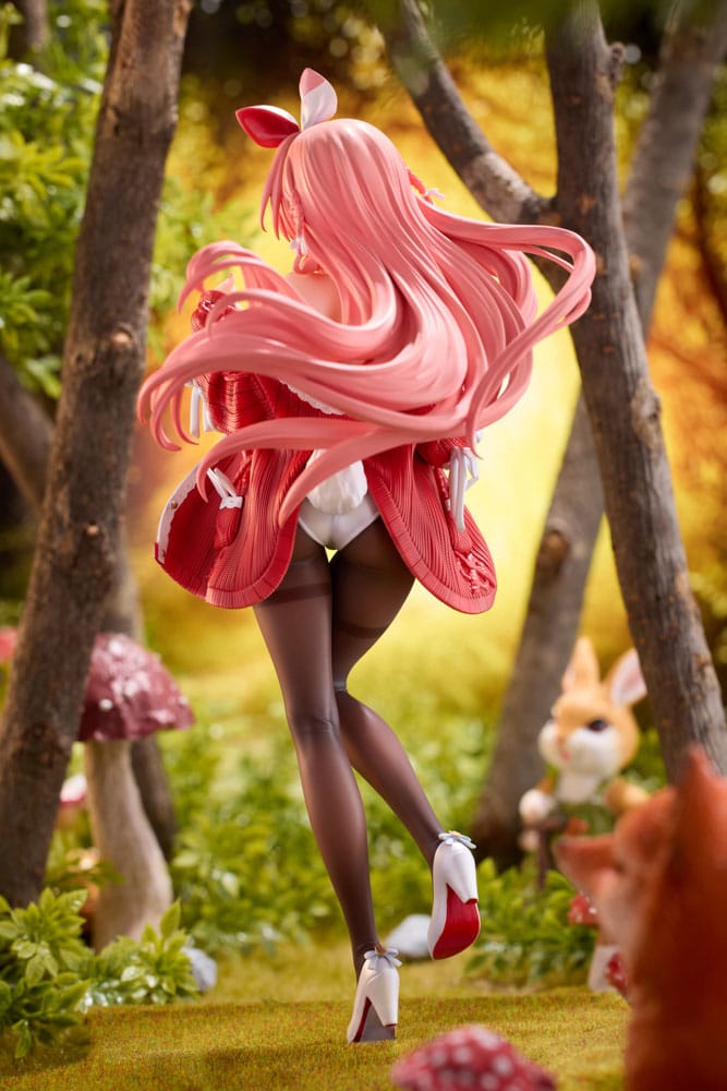 Original Character White Rabbit Illustrataed by Rosuuri Deluxe Version 24cm 1/7 Scale Statue