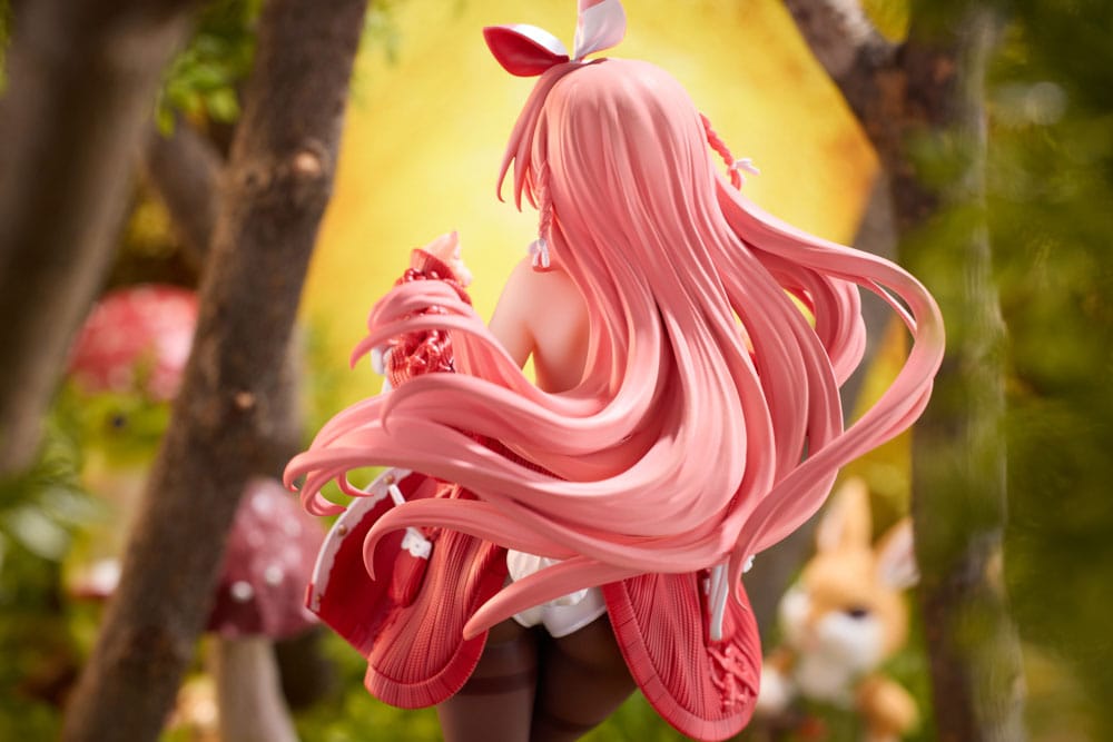 Original Character White Rabbit Illustrataed by Rosuuri Deluxe Version 24cm 1/7 Scale Statue