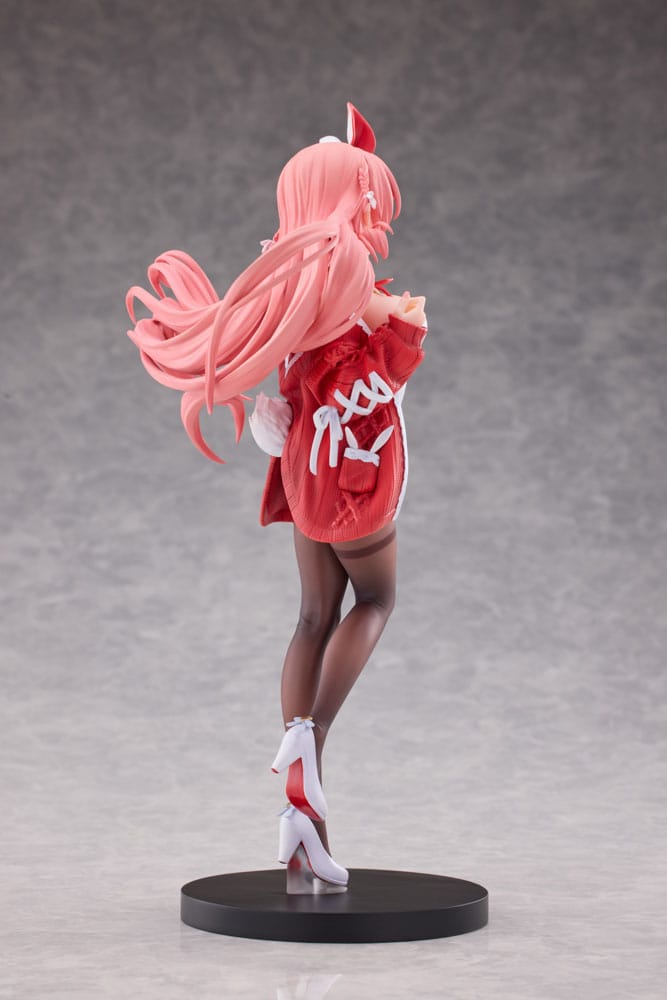 Original Character White Rabbit Illustrataed by Rosuuri Deluxe Version 24cm 1/7 Scale Statue