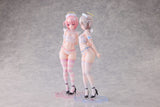 Original Character Statue 1/6 Suzu & Nagi Illustrated by Kuma 4-gou Set Edition 27 cm