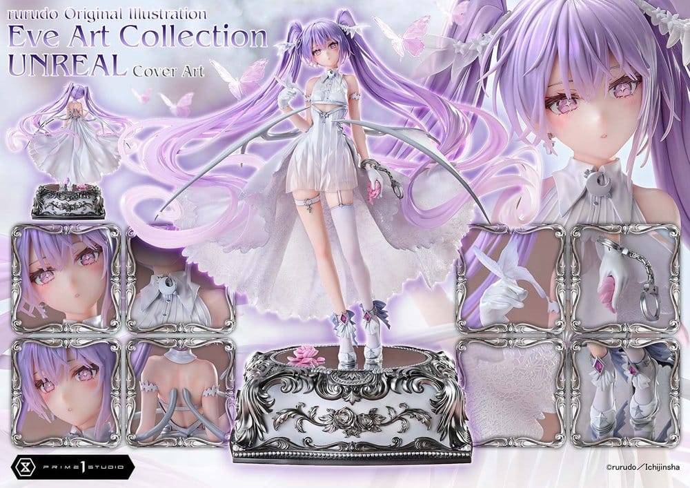 Original Illustration Concept Masterline Statue 1/5 Eve Art Collection UNREAL Cover Art 42 cm
