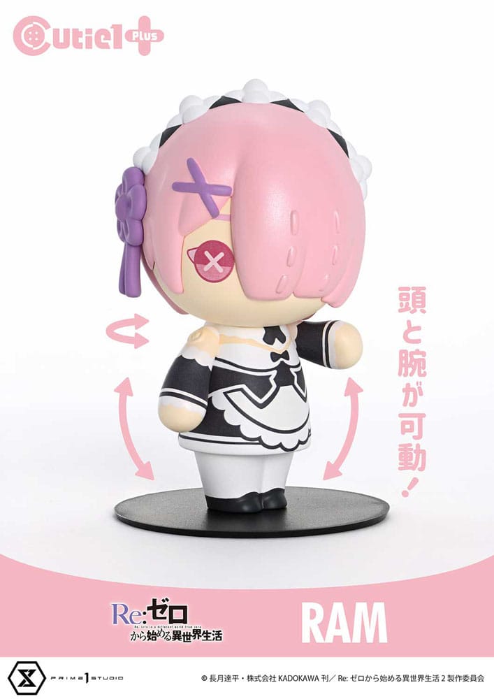 Re:Zero Starting Life in Another World Cutie1 Plus Ram 9 cm PVC Figure