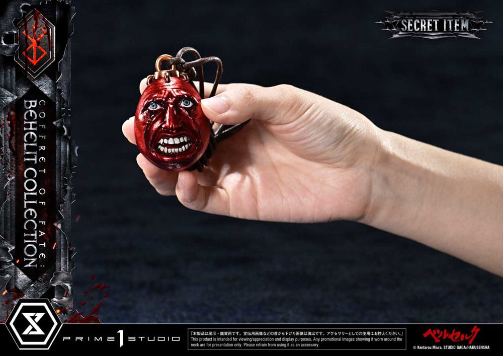 Berserk Life Scale Statues Behelit Skull 20 cm