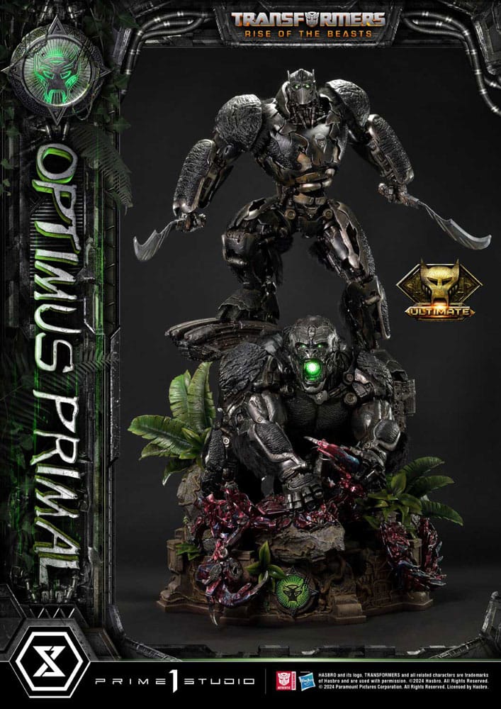 Transformers: Rise of the Beasts Museum Optimus Primal 72 cm Ultimate Version Masterline Statue