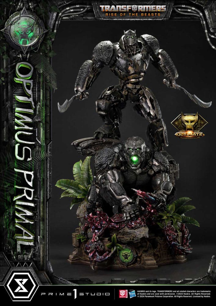 Transformers: Rise of the Beasts Museum Optimus Primal 72 cm Ultimate Version Masterline Statue