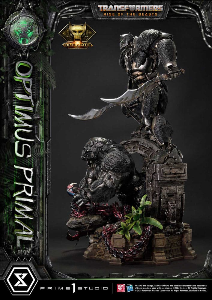 Transformers: Rise of the Beasts Museum Optimus Primal 72 cm Ultimate Version Masterline Statue