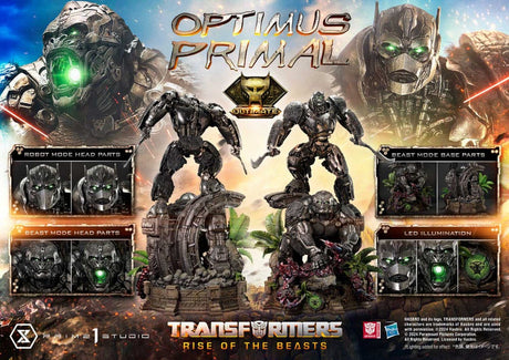 Transformers: Rise of the Beasts Museum Optimus Primal 72 cm Ultimate Version Masterline Statue