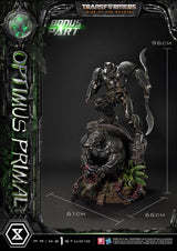 Transformers: Rise of the Beasts Museum Optimus Primal 72 cm Ultimate Bonus Version Masterline Statue