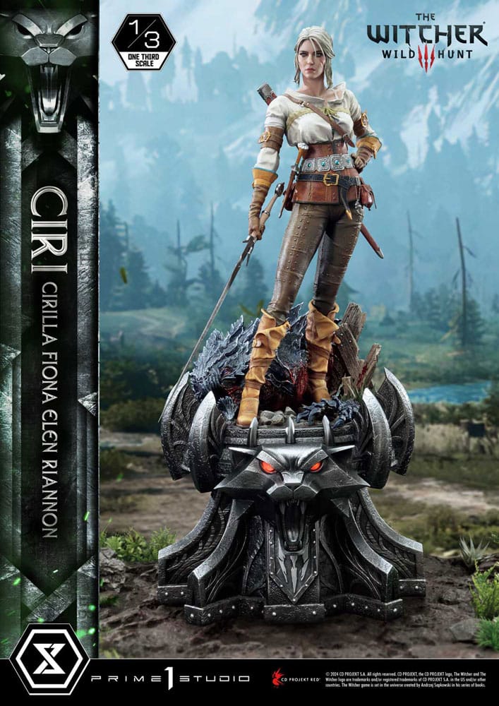The Witcher 3 Wild Hunt Ciri Fiona Elen Riannon 81 cm 1/3 Museum Masterline Statue