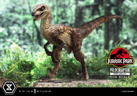 Jurassic Park Velociraptor Open Mouth 19 cm 1/10 Prime Collectibles Statue