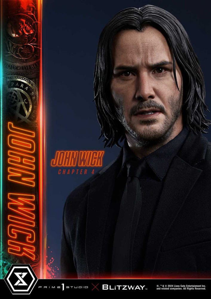 John Wick Chapter 4 John Wick 54 cm 1/4 Deluxe Version Premium Masterline Series Statue